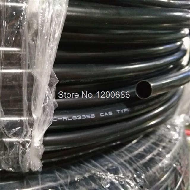 10 metrów czarnego elastycznego PVC Sleeving - rękawy do kabli, przewody do samochodu - Wianko - 2