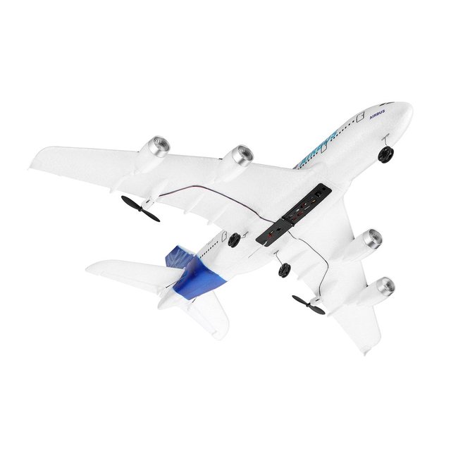 Samolot RC Airbus A120-A380 2.4GHz 3CH z pilotem zdalnego sterowania - zabawka lotnicza z możliwością pułapki drona oraz 6-osiowym systemem lotu (2021) - Wianko - 12