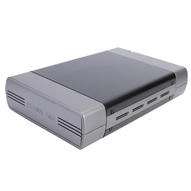 Obudowa do twardego dysku USB 3.0 3.5 cala USB-B SATA 8T aluminium 4.8Gb/s - Wianko - 14