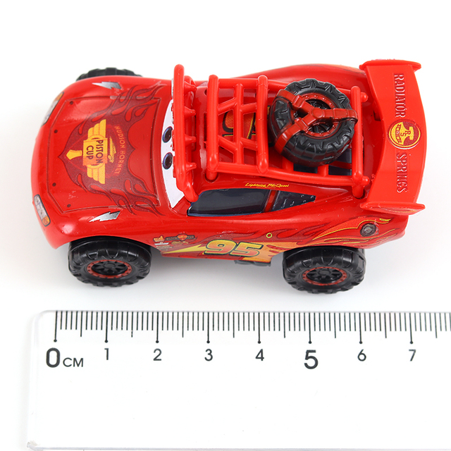 Samochód zabawkowy Disney Pixar Racing 3 - Zabawka 1:55 - Zygzak McQueen, Jackson Burza, Królowa - Model dla dzieci - Metalowy odlew - Prezent - Wianko - 31