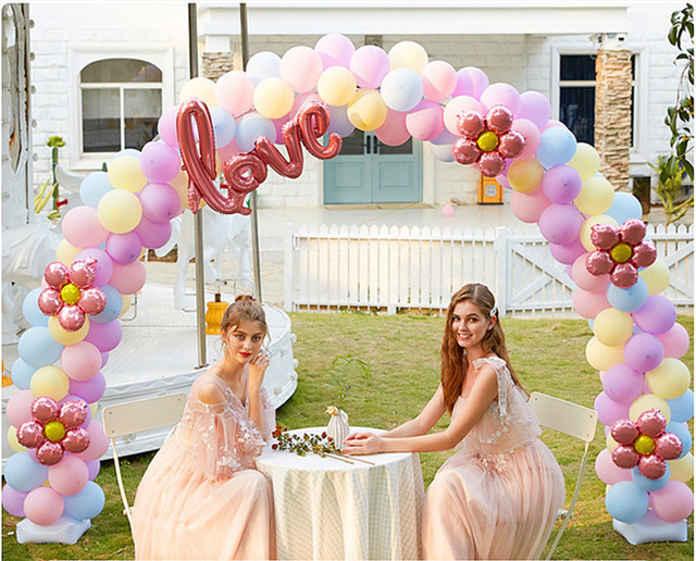Stojak na balon z 18 dekoracjami – idealny na imprezę urodzinową dla dzieci i dorosłych - Wianko - 3
