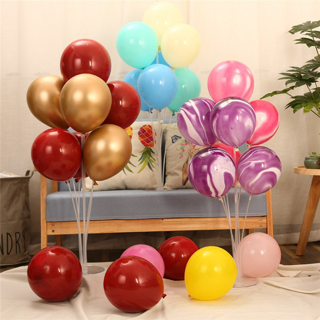Stojak na balon z 18 dekoracjami – idealny na imprezę urodzinową dla dzieci i dorosłych - Wianko - 11
