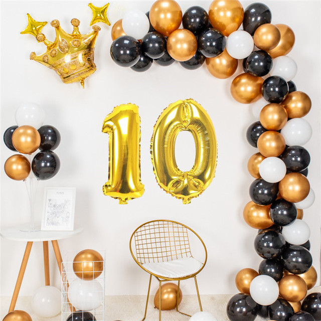 Stojak na balon z 18 dekoracjami – idealny na imprezę urodzinową dla dzieci i dorosłych - Wianko - 5