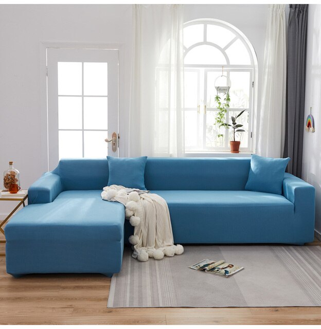 Elastyczny pokrowiec na sofę dla salonu - szezlong, kątowy fotel, narożna sofa - nowoczesny, elastyczny zestaw narzut na meble - Wianko - 20