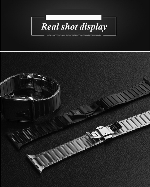 Pasek zegarka Apple 40mm/44mm ze stali nierdzewnej - metalowa bransoletka do Apple Series 42mm/38mm - Wianko - 3