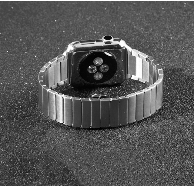 Pasek zegarka Apple 40mm/44mm ze stali nierdzewnej - metalowa bransoletka do Apple Series 42mm/38mm - Wianko - 6