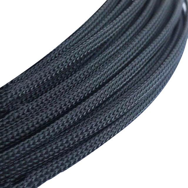 Tytuł produktu: Izolowany oplot kablowy termokurczliwy Sleeving Tight PET Wire, rozbudowy rękaw rura z siatki nylonowej. Rozmiary: 4/6/8/10/12/15/18/20mm - Wianko - 5