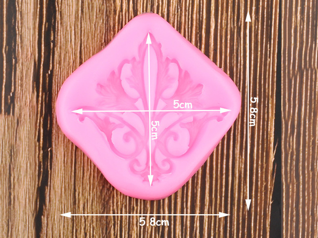 Forma silikonowa do wytłaczania liści - narzędzie do dekorowania cupcake toppers, ciast, masy cukrowej, Gumpaste i czekolady - Wianko - 3