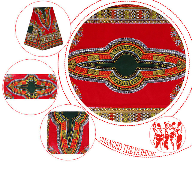 Tkanina bawełniana z nadrukiem kwiatowym woskowana, afrykańska tkanina Ankara do szycia sukienek dla kobiet - Wianko - 11