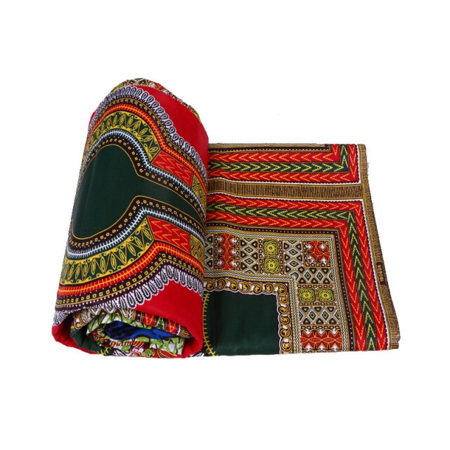 Tkanina bawełniana z nadrukiem kwiatowym woskowana, afrykańska tkanina Ankara do szycia sukienek dla kobiet - Wianko - 4