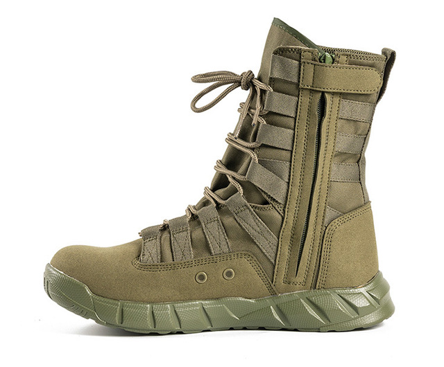 Męskie lekkie wojskowe buty trekkingowe - pustynne/dżunglowe/botki oddychające - Wianko - 8