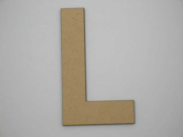 Lem - 40cm duże drewniane litery alfabetu - Wianko - 12