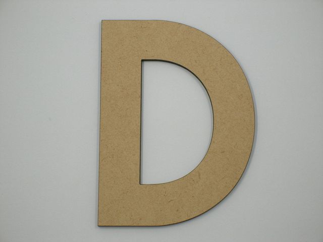 Lem - 40cm duże drewniane litery alfabetu - Wianko - 4