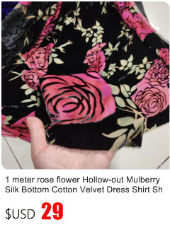 Sukienka z bawełnianym dółem, jedwabny szal i aksamitne wykończenie, fioletowy kwiatowy wzór - 1 metr materiału - Wianko - 15