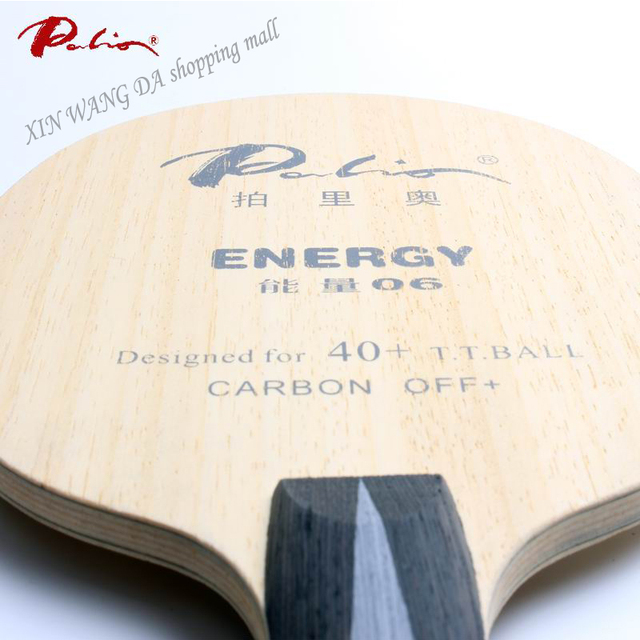 Popularna rakietka do tenisa stołowego Palio Energy 06 z nowym materiałem na ostrzu, specjalnie stworzona dla graczy korzystających z piłek 40+. Odpowiednia do szybkich ataków i pętli, dzięki swojej konstrukcji z dodatkowymi warstwami węgla - Wianko - 7