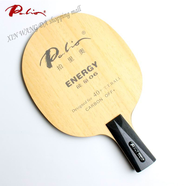 Popularna rakietka do tenisa stołowego Palio Energy 06 z nowym materiałem na ostrzu, specjalnie stworzona dla graczy korzystających z piłek 40+. Odpowiednia do szybkich ataków i pętli, dzięki swojej konstrukcji z dodatkowymi warstwami węgla - Wianko - 3
