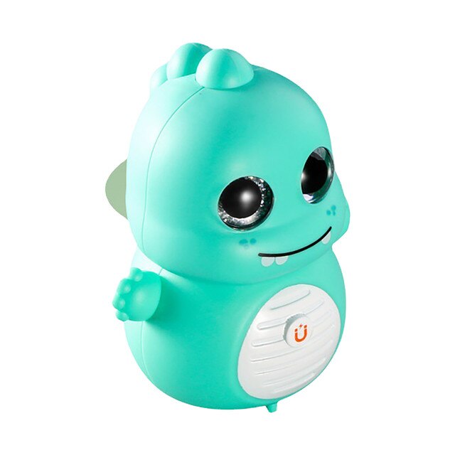 Elektryczna mała zabawka - Robot dinozaur tańczący i świecący z lekką muzyką - Wianko - 4