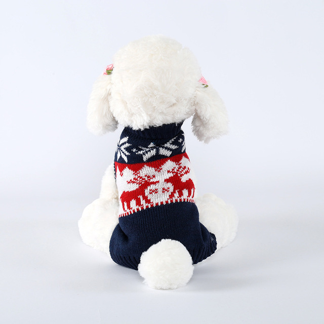 Elk Cat - ciepły sweter dla małego psa na zimę i Boże Narodzenie - Wianko - 4