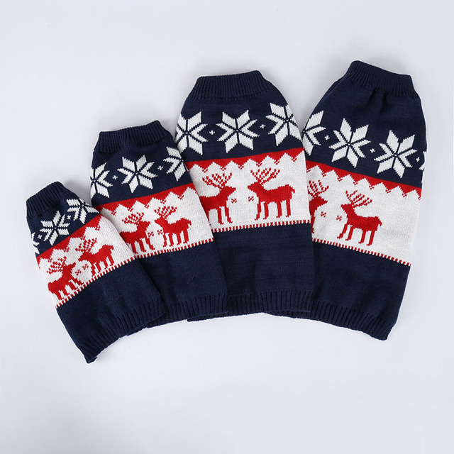 Elk Cat - ciepły sweter dla małego psa na zimę i Boże Narodzenie - Wianko - 13