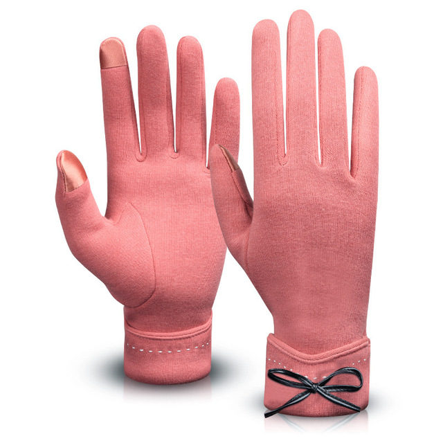 Rękawiczki biegowe zimowe dla kobiet z ekranem dotykowym, idealne do outdoorowego kolarstwa i fitnessu - Wianko - 7