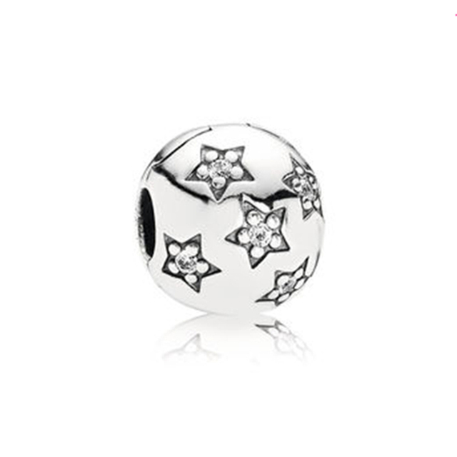 Koraliki Pandora Charms - Nowe niebieskie koraliki kwiat musujące z okrągłym kształtem - Wianko - 8