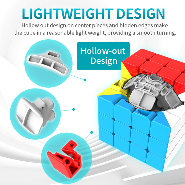 Pudełko MoYu Cubing Classroom kostki Rubika 2x2, 3x3, 4x4 i 5x5 - profesjonalne, edukacyjne magiczne puzzle, zestaw 2szt | 4szt - Wianko - 27
