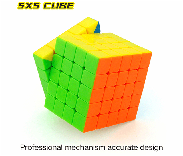 Pudełko MoYu Cubing Classroom kostki Rubika 2x2, 3x3, 4x4 i 5x5 - profesjonalne, edukacyjne magiczne puzzle, zestaw 2szt | 4szt - Wianko - 6