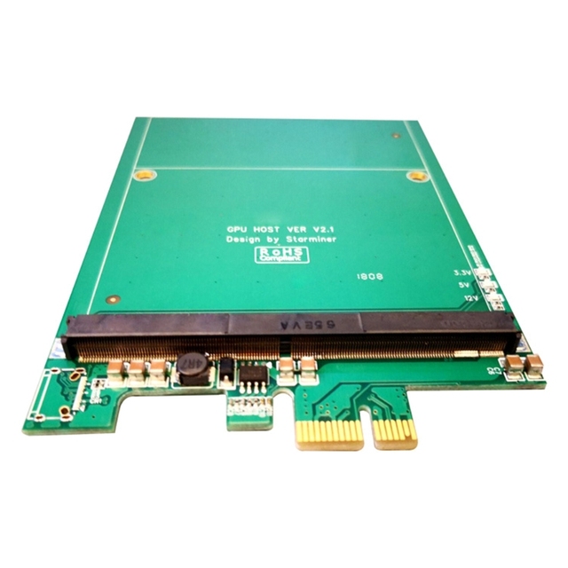 Adapter Riser PCI-E do MXM 3.0 z interfejsem USB 3.0 - Kabel i złącze komputerowe - Wianko - 1