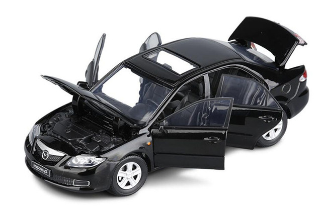 Model samochodu 2008 Mazda 6 skala 1/32 z otwieranymi drzwiami - oryginalna licencja - Wianko - 1