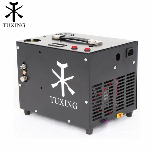 TUXING 300Bar 30Mpa 12V PCP kompresor powietrza wysokiego ciśnienia, sterowanie na skrzynce, dla TXET061/TXET062 - Wianko - 5