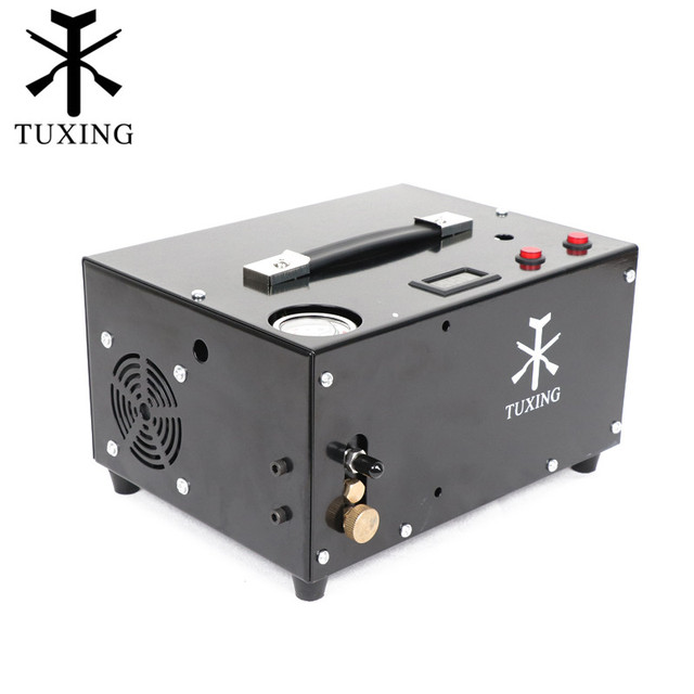 TUXING 300Bar 30Mpa 12V PCP kompresor powietrza wysokiego ciśnienia, sterowanie na skrzynce, dla TXET061/TXET062 - Wianko - 4