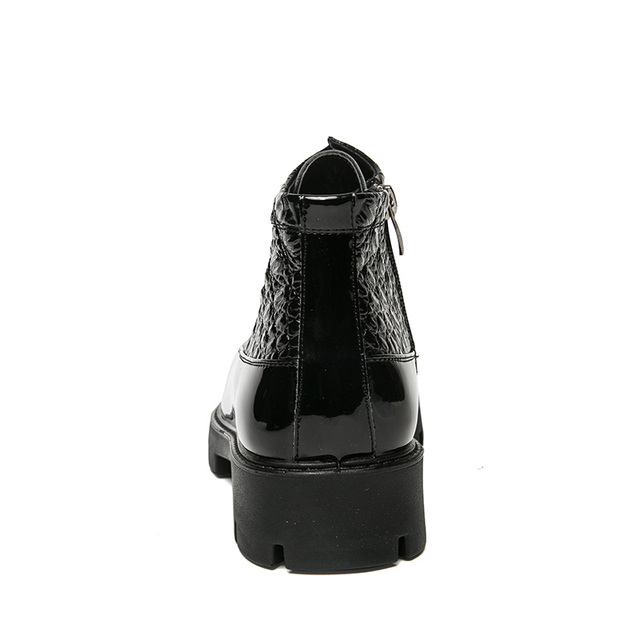 Męskie jesienne i zimowe buty deskorolkowe z ścięgnami - moda retro, wysoka jakość skóry - Wianko - 5