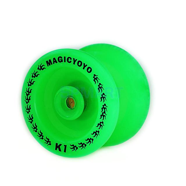 YoYo fluorescencyjne MagicYoyo K1 - zielony, świecący w ciemności, idealny do sztuczek, prezent dla dzieci - Wianko - 6