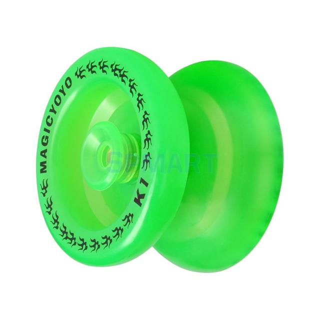 YoYo fluorescencyjne MagicYoyo K1 - zielony, świecący w ciemności, idealny do sztuczek, prezent dla dzieci - Wianko - 8