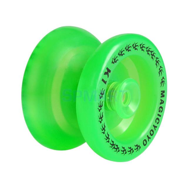 YoYo fluorescencyjne MagicYoyo K1 - zielony, świecący w ciemności, idealny do sztuczek, prezent dla dzieci - Wianko - 5