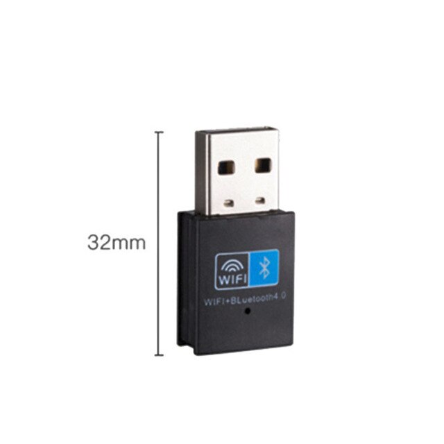 Adapter USB 2.4G z WiFi i Bluetooth 150 mb/s oraz Bluetooth V4.0 do komputera stacjonarnego - Wianko - 3