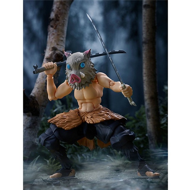 Figurka ruchoma Hashibira Inosuke z anime Demon Slayer - modele peryferii 2022 - Wianko - 9