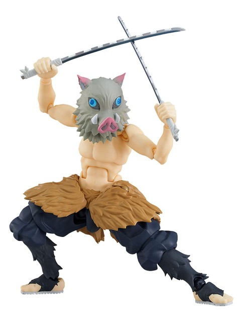 Figurka ruchoma Hashibira Inosuke z anime Demon Slayer - modele peryferii 2022 - Wianko - 1