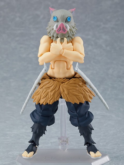 Figurka ruchoma Hashibira Inosuke z anime Demon Slayer - modele peryferii 2022 - Wianko - 13