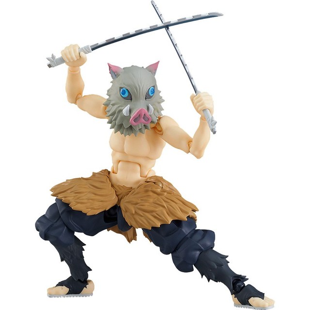 Figurka ruchoma Hashibira Inosuke z anime Demon Slayer - modele peryferii 2022 - Wianko - 6