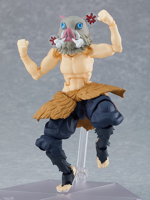 Figurka ruchoma Hashibira Inosuke z anime Demon Slayer - modele peryferii 2022 - Wianko - 12