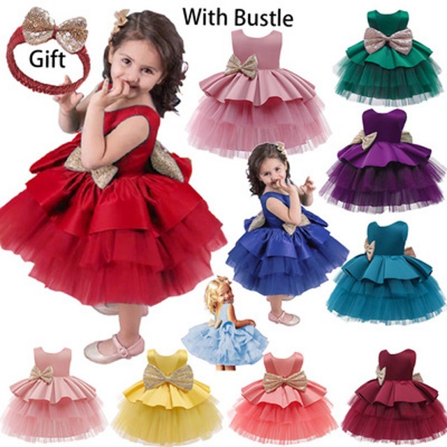 Sukienka koronkowa dla dziewczynek noworodków - urodzinowa kostiumowa odzież świąteczna 0-6 lat - Wianko - 1