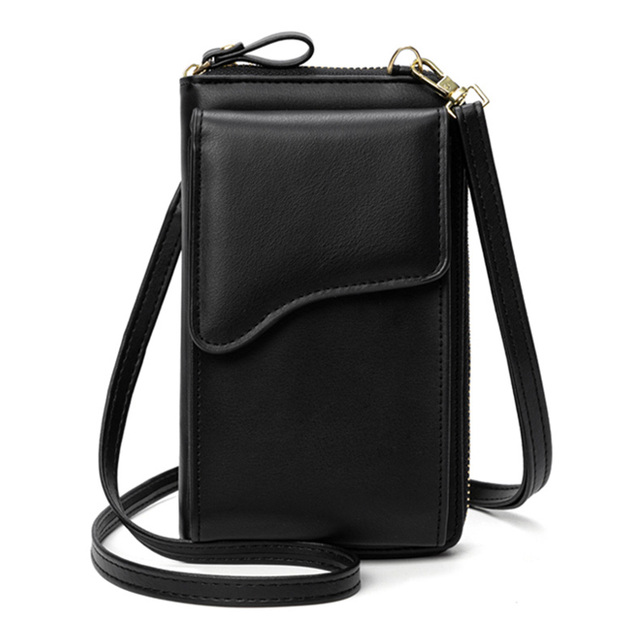 Siodło projektant damskiej torebki na ramię Crossbody - mini torba na telefon komórkowy, karty, sprzęgło, portfel - Wianko - 16