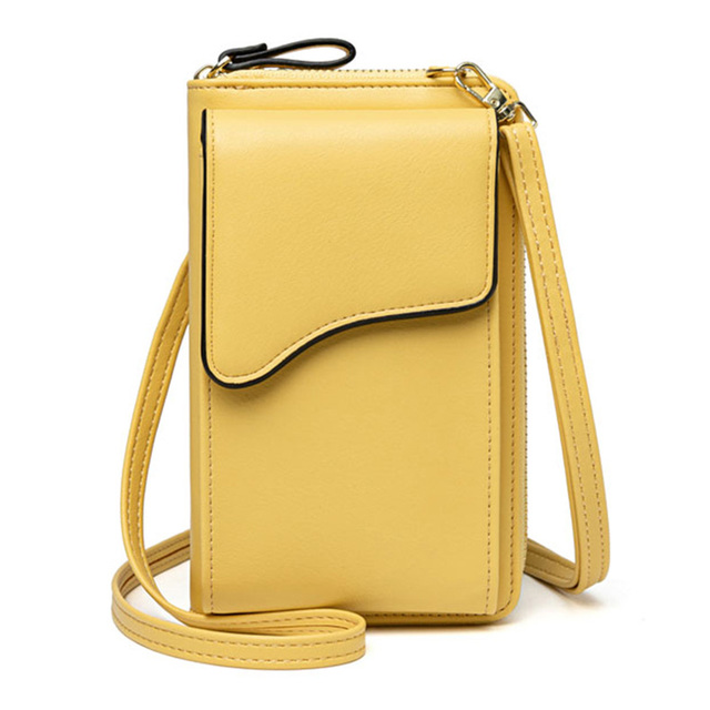 Siodło projektant damskiej torebki na ramię Crossbody - mini torba na telefon komórkowy, karty, sprzęgło, portfel - Wianko - 14