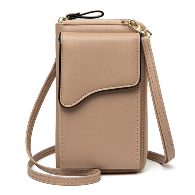 Siodło projektant damskiej torebki na ramię Crossbody - mini torba na telefon komórkowy, karty, sprzęgło, portfel - Wianko - 18