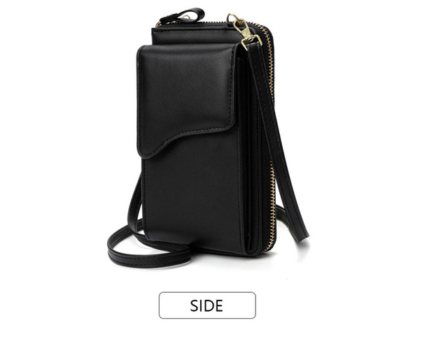 Siodło projektant damskiej torebki na ramię Crossbody - mini torba na telefon komórkowy, karty, sprzęgło, portfel - Wianko - 5