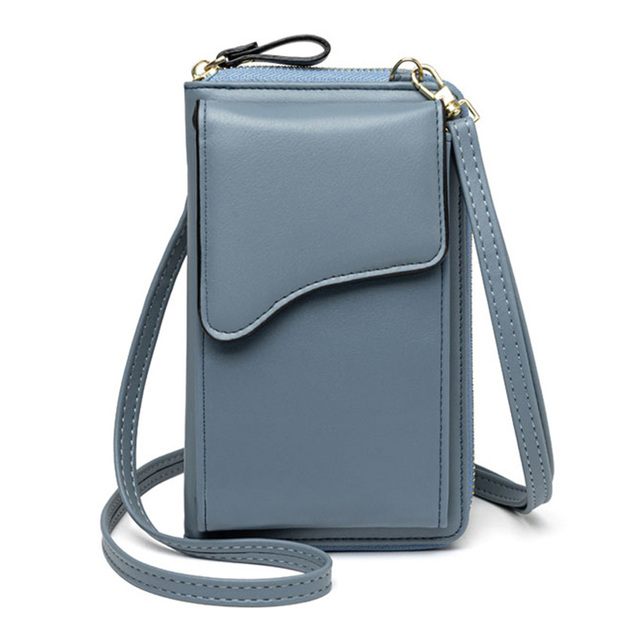 Siodło projektant damskiej torebki na ramię Crossbody - mini torba na telefon komórkowy, karty, sprzęgło, portfel - Wianko - 17