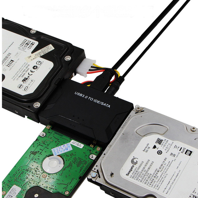 Adapter konwerter danych USB 3.0 do SATA IDE ATA - Liser EU/U.S./U.K./Australia - Wianko - 7
