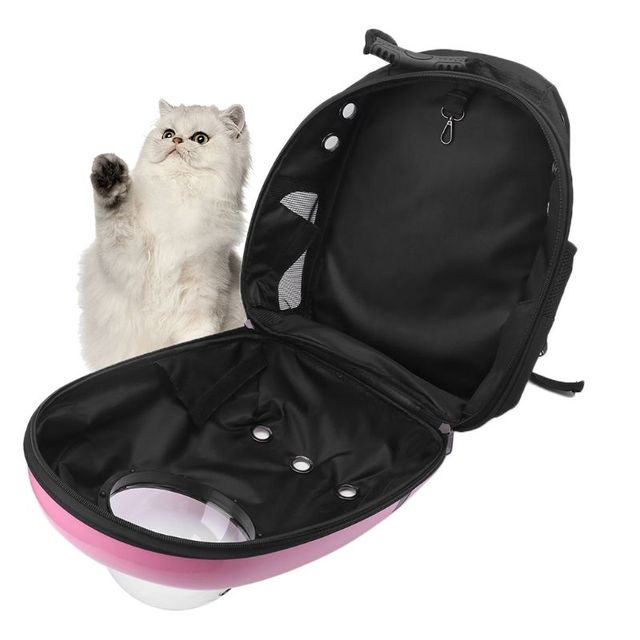 Plecak podróżny kapsuła kosmiczna dla kota - nosidełka oddychające, wielokolorowe, 2019 - Wianko - 17