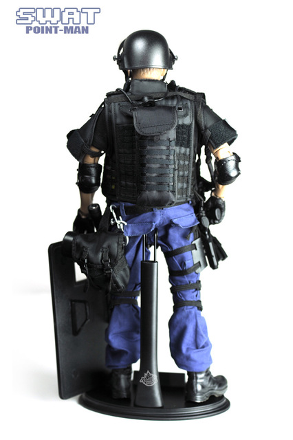 Figurka akcji PATTIZ 1/6 Policja Miejska SWAT ACU - zabawka dla chłopców - Wianko - 10